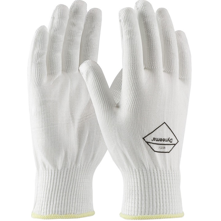 PIP 17 D200/S KUT GARD KNIT DYNEEMA WHITE GLOVES LIGHT WEIGHT 13 GAUGE