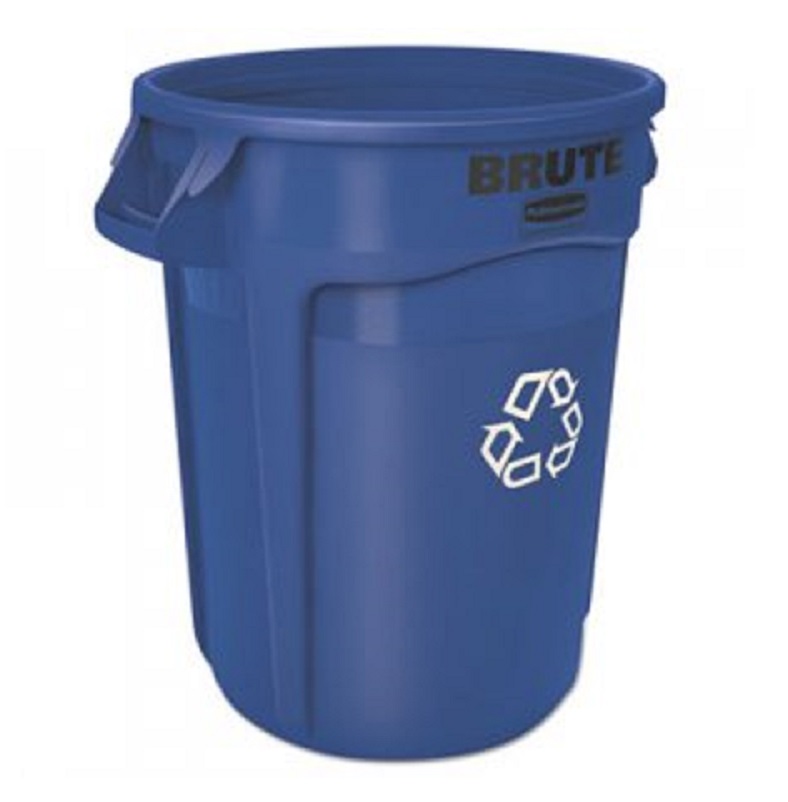 Rubbermaid BRUTE 95 Gallon Roll Out Container FG9W2200GRAY from Rubbermaid  - Acme Tools