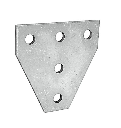 #4618 P1941 B342 5 Hole Flat Splice Plate Bracket for Unistrut Channel 25/Box 