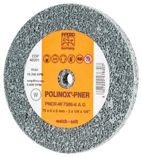 Type 27 5//8-11 Thread 24 Grit 9 Diameter x 1//4 Thickness PFERD Inc. 6600 RPM 9 Diameter x 1//4 Thickness Zirconia Alumina//Aluminum Oxide PFERD 61564 Special Line SG-Plus Grinding Wheel
