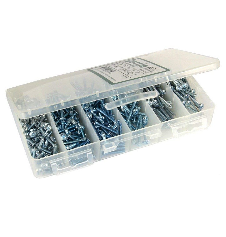 LH-DOTTIE 632PS MACHINE SCREW KIT 6/32 RH 1/2