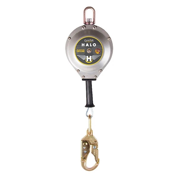 Guardian Halo Big Block Cable Retractable Lifeline - 65 ft.