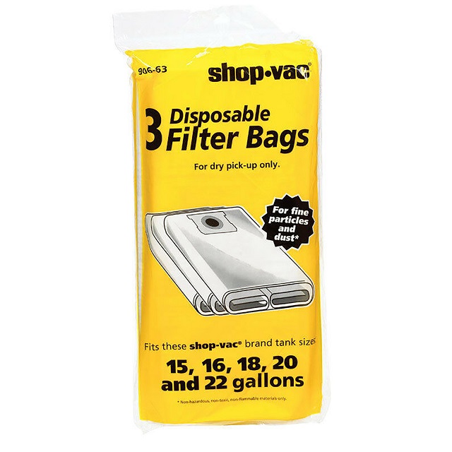 DeWalt Fine Dust Bag 12-16 gal (3pk)