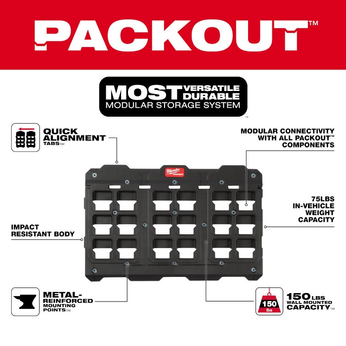 Milwaukee 48-22-8336 PACKOUT Organizer Cup