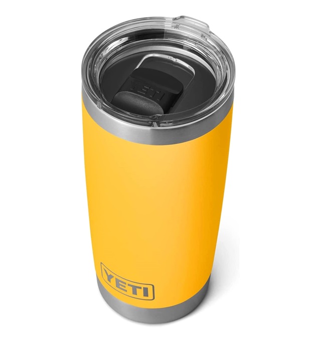 Yeti 10 oz Lowball Rambler with Magslider Lid - Alpine Yellow