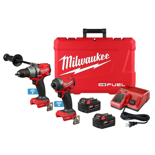 Milwaukee MX FUEL Lithium-Ion Cordless 25 x 32 1-1/8 in. Breaker Kit with M18 FUEL Hammer Drill/Impact Driver Combo Kit (2-Tool)