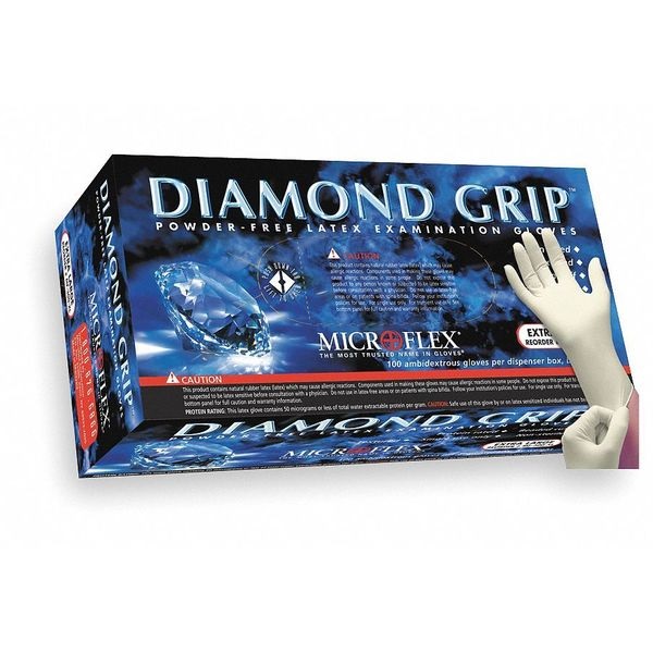 Ansell Microflex Diamond Grip MF-300 – Guantes desechables de látex