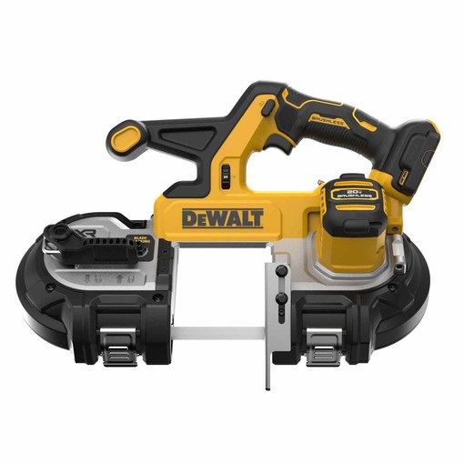 DEWALT DCS378B 20V MAX XR 3-1/4" CUT MID-SIZED CORDLESS BANDSAW "BARE" TOOL ONLY WITH INTEGRATED BLADE GUARD (USES 35-3/8" X 1/2" SAW BLADES)