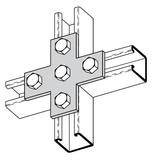 TEE AND CROSS FLAT PLATE | Acme Construction Supply Co., Inc.