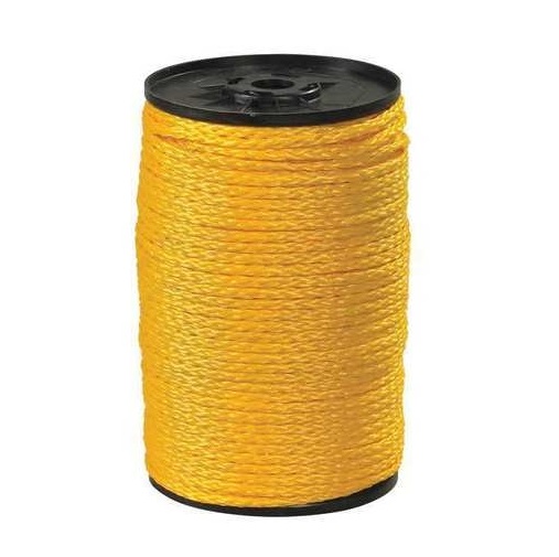 ERIN HBPY081000 YELLOW POLYPROPYLENE 1/4